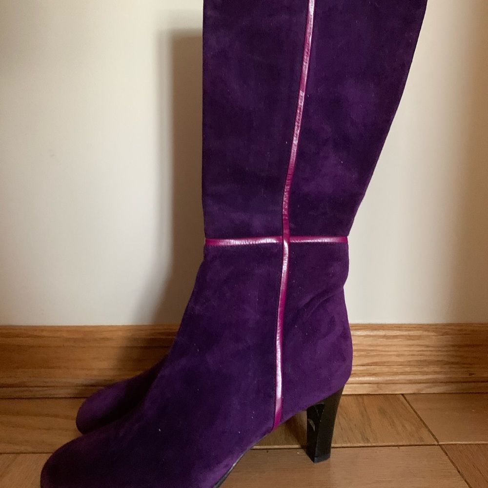 Italian suede boots